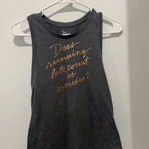 Workout tank top